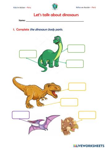 Let's talk about the dinosaurs