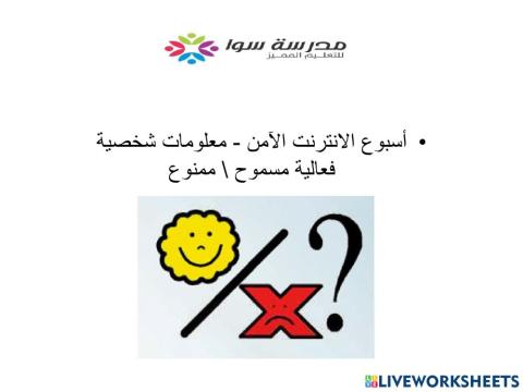 الانترنت الامن