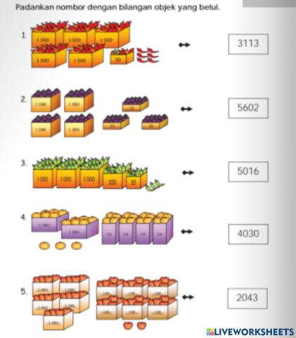 Nombor Bulat Hingga 10 000