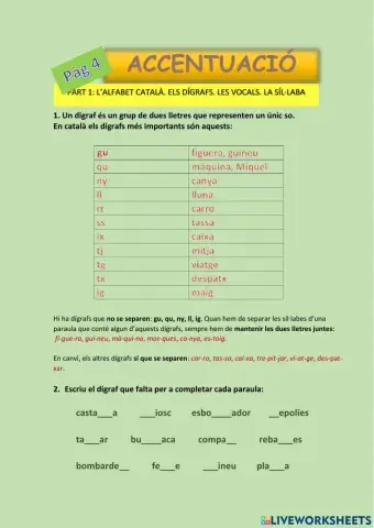 ACCENTUACIÓ Part 1. pàg 4