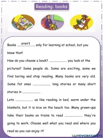 Reading Movers: books