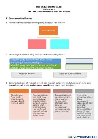 REKA BENTUK - TEKNOLOGI TINGKATAN 2-BAB 1(1.1)