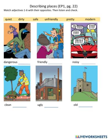 Describing places.EP1. (pg.22).