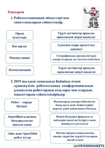 Робототехника тарихы мен перспективалары
