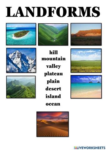 Landforms