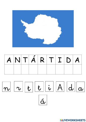 Antártida nombre