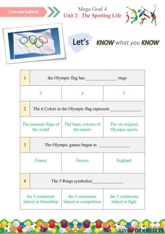 MG4 U2 Olympic Games