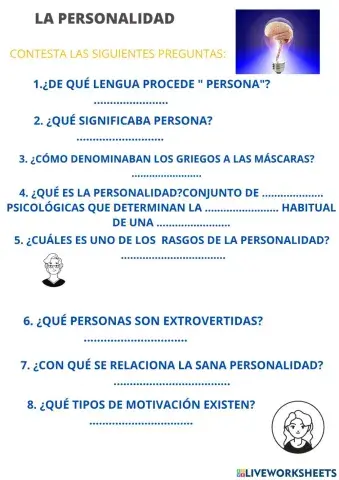 La personalidad