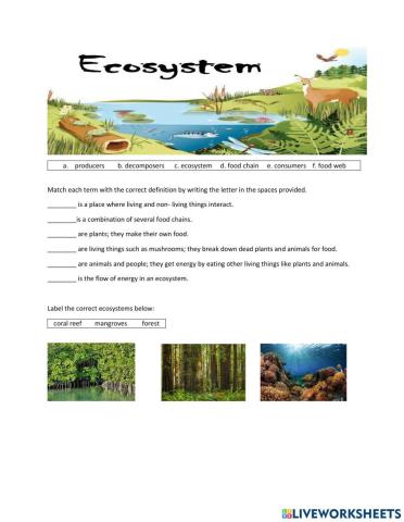 Ecosystems