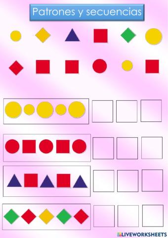 Patrones y secuencias