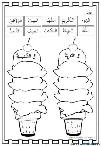 Aliif lam qamariah dan shamsiah
