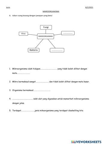 SAINS T6: MIKROORGANISMA-Jenis mikroorganisma