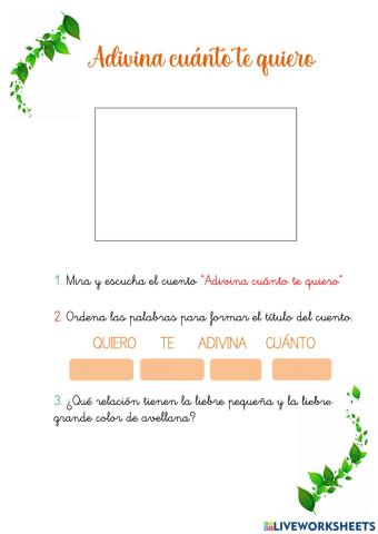 Adivina cuánto te quiero