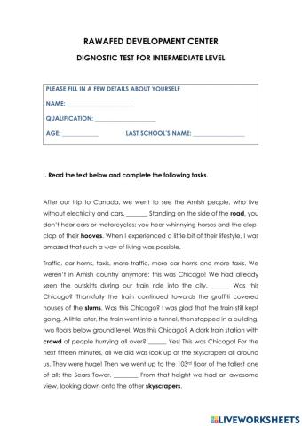 Level 3 - Comprehension