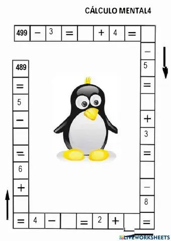 Cálculo mental 4