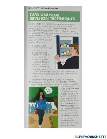 Gerunds and infinitives