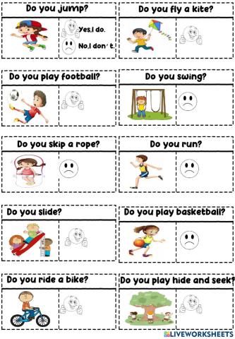 Do yoı worksheets