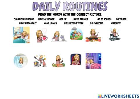 DAILY ROUTINES