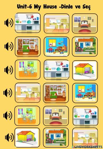 My house listen and choose