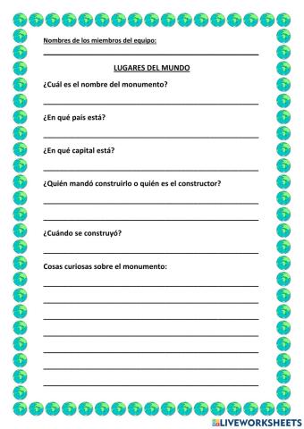 Monumentos del mundo