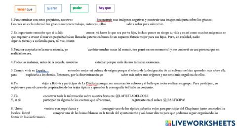 Tener que versus Necesitar