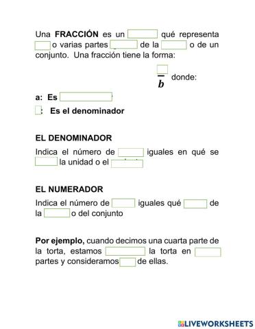 Fracciones