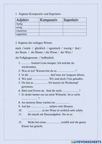 Einfache reflexive Verben