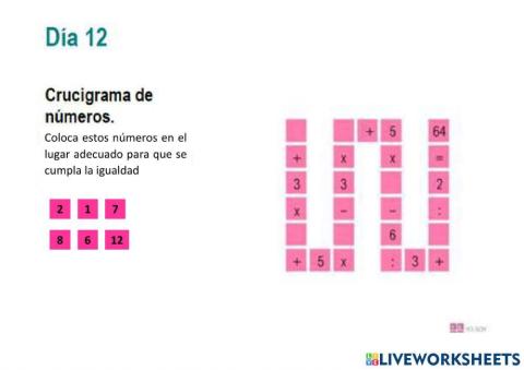 Acertijos matemáticos