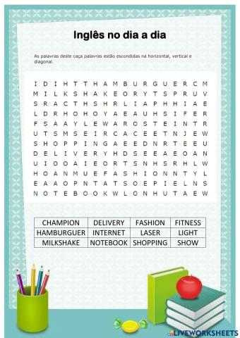 Inglês no dia a dia