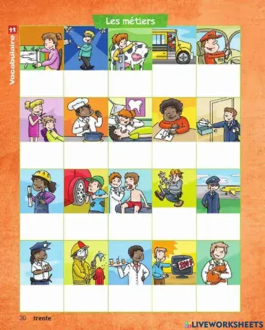 Les métiers