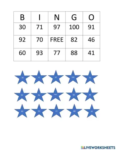 Addition with Regrouping BINGO Card 2