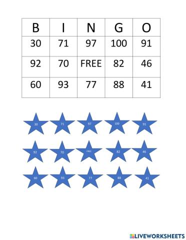 Addition with Regrouping BINGO Card 2