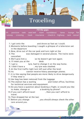 Travelling