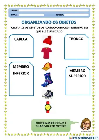 Organizando os Objetos