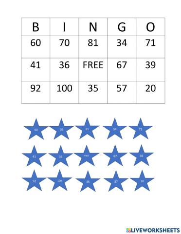 Addition and Subtraction with Regrouping BINGO Card 1