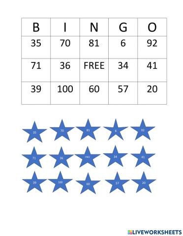 Addition and Subtraction with Regrouping BINGO Card 2