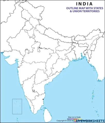 Map Work- Locate the states