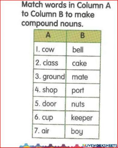Compound nouns