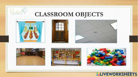 Vocabulary test - classroom objects - part 2