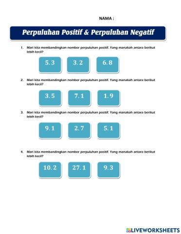 Matematik Tingkatan 1