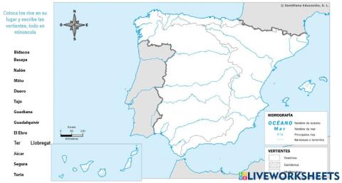 Rios. Vertientes 4 de primaria