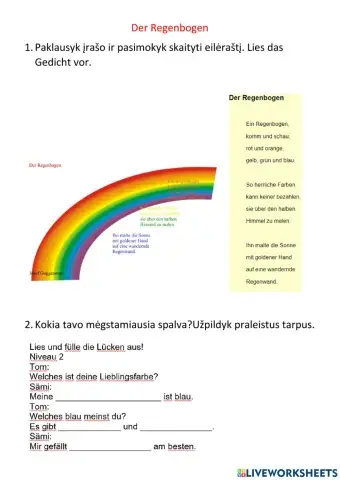 Das Geheimnis des Regenbogens