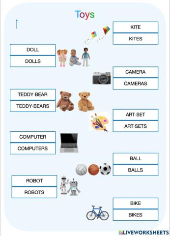 Toys: singular or plural