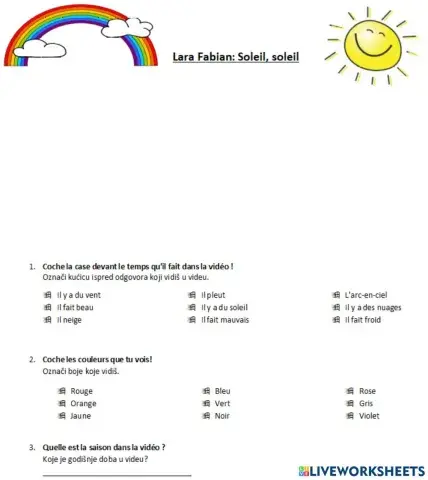 Lara Fabian: Soleil, soleil