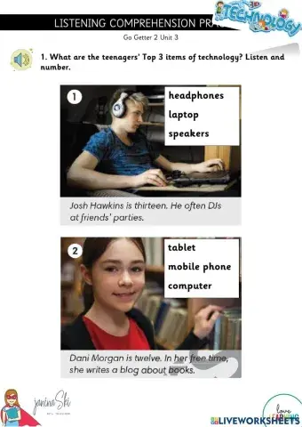 Listening Practice Go Getter 2 Unit 3