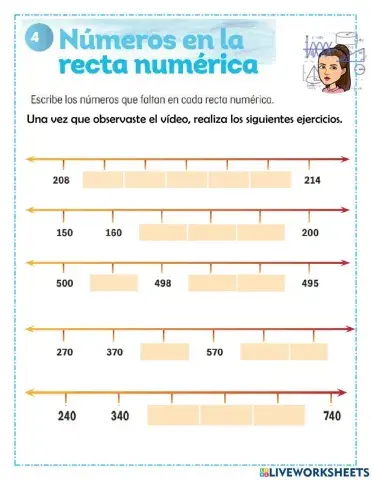 Recta numérica