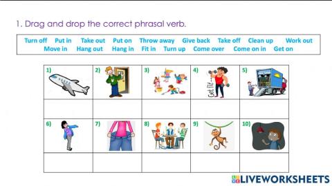 Phrasal verbs