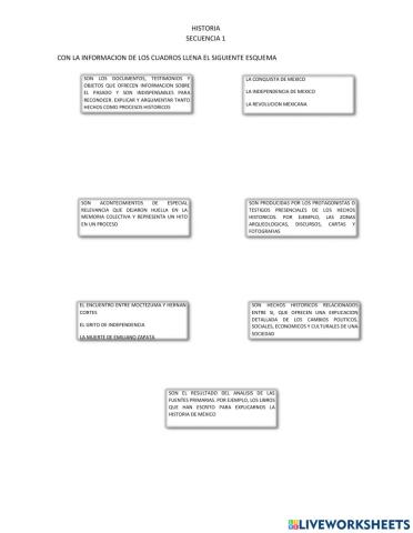 Secuencia 1 Historia