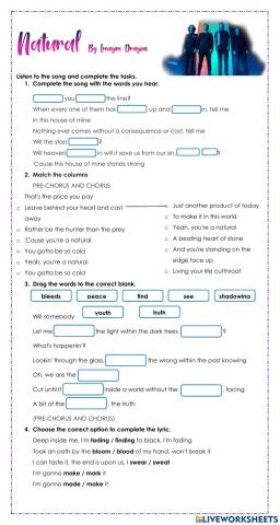 Natural by Imagine Dragons