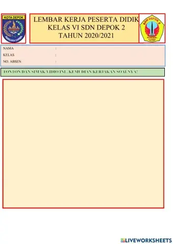 Suwisono sdn depok 2